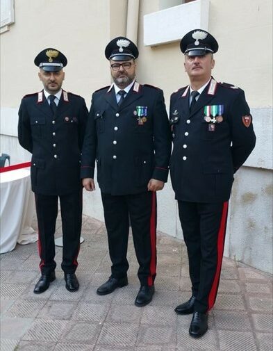 premiati sei carabinieri della Compagnia di Andria
