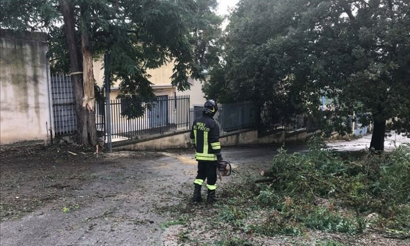 Bomba d'acqua a Minervino - Agosto 2018