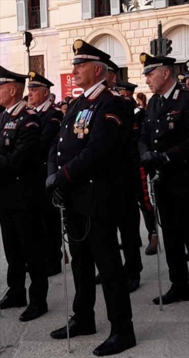 Encomio al comandante della stazione dei Carabinieri di Minervino Murge Alfredo Bellanza